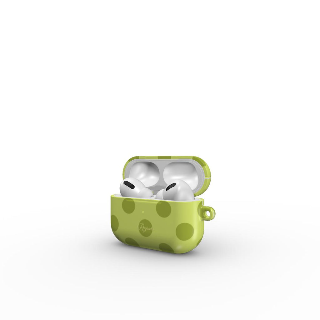 AirPod Case Jade Polka